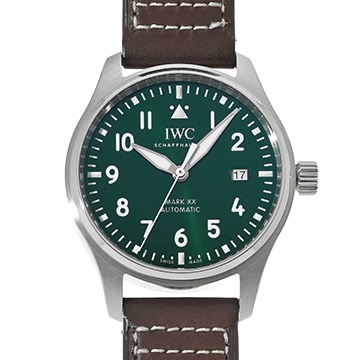 IWC パイロット ウォッチ マーク XX IW328205 グリーン メンズ 時計 【中古】【wristwatch】