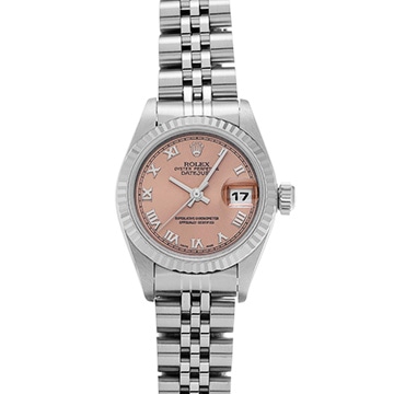 ロレックス デイトジャスト 69174 ピンク レディース 時計 【中古】【wristwatch】