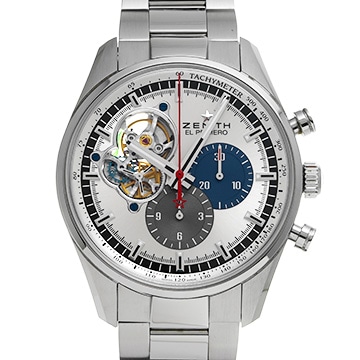 ゼニス ゼニス クロノマスター 03.2040.4061/69.M2040 シルバー メンズ 時計 【中古】【wristwatch】