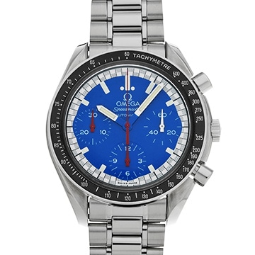 オメガ スピードマスター レーシング ミハエル・シューマッハ 3510.81 ブルー メンズ 時計 【中古】【wristwatch】