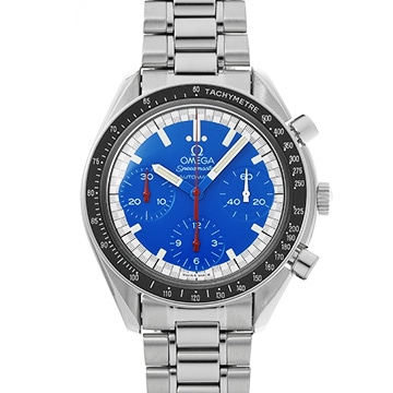 オメガ スピードマスター レーシング ミハエル・シューマッハ 3510.81 ブルー メンズ 時計 【中古】【wristwatch】