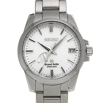 グランドセイコー ヘリテージコレクション スプリングドライブ SBGA025 ホワイト メンズ 時計 【中古】【wristwatch】