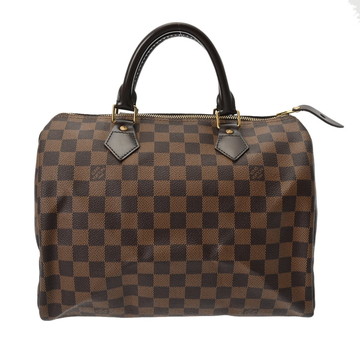 ルイ ヴィトン ダミエ スピーディ 30 ブラウン N41531 ダミエキャンバス レディース バッグ 【中古】【bag】