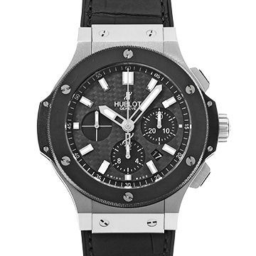 ウブロ ビッグバン エボリューション クロノ 301.SM.1770.GR ブラックカーボン メンズ 時計 【中古】【wristwatch】