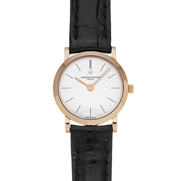 ヴァシュロン コンスタンタン パトリモニー クォーツ 25093/000R-8741 ホワイト レディース 時計 【中古】【wristwatch】
