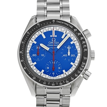 オメガ スピードマスター レーシング ミハエル・シューマッハ 3510.81 ブルー メンズ 時計 【中古】【wristwatch】