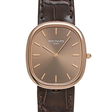 パテック フィリップ ゴールデン エリプス 3738/100R-001 ブラウン メンズ 時計 【中古】【wristwatch】