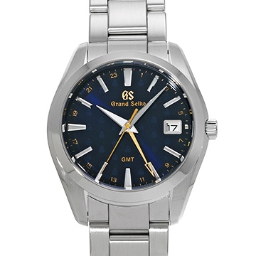 グランドセイコー ヘリテージコレクション クォーツ GMT クォーツウォッチ 50th SBGN009 ディープブルー メンズ 時計 【中古】【wristwatch】