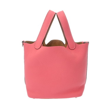 エルメス ピコタンロック PM カザック ローズアザレ/セサミ トリヨンクレマンス レディース バッグ 【中古】【bag】