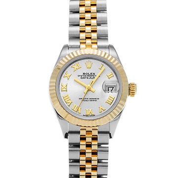 ロレックス レディ デイトジャスト 28 279173 シルバー レディース 時計 【中古】【wristwatch】