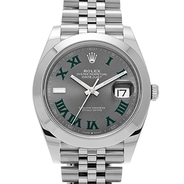 ロレックス デイトジャスト 41 126300 スレートグレー メンズ 時計 【新品】【wristwatch】