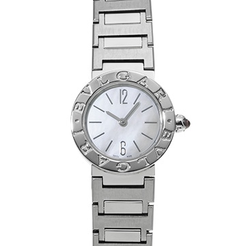 ブルガリ ブルガリブルガリ BBL23WSS ホワイトシェル レディース 時計 【中古】【wristwatch】