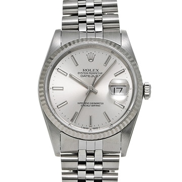ロレックス デイトジャスト 16234 シルバー メンズ 時計 【中古】【wristwatch】