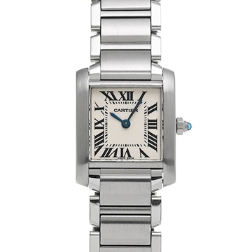 カルティエ タンクフランセーズ SM　 W51008Q3 シルバー レディース 時計 【中古】【wristwatch】