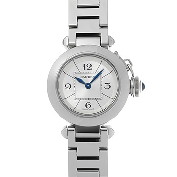 カルティエ ミスパシャ W3140007 シルバー レディース 時計 【中古】【wristwatch】