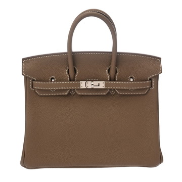 エルメス バーキン 25 エトゥープ トゴ レディース バッグ 【中古】【bag】
