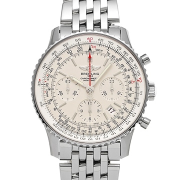 ブライトリング ナビタイマー 01 リミテッド S232G56NP シルバー メンズ 時計 【中古】【wristwatch】