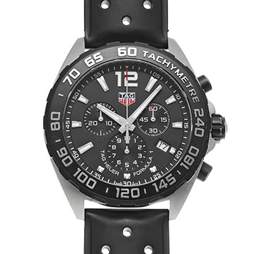 タグ ホイヤー フォーミュラ1 クォーツ クロノグラフ CAZ1010.FT8024 ブラック メンズ 時計 【中古】【wristwatch】