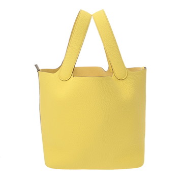 エルメス ピコタン ロック MM リモンチェッロ トリヨンクレマンス レディース バッグ 【未使用】【bag】