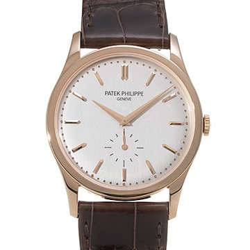 パテック フィリップ カラトラバ 5196R-001 シルバー メンズ 時計 【中古】【wristwatch】