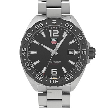 タグ ホイヤー フォーミュラ1 クォーツ WAZ1110.BA0875 ブラック メンズ 時計 【中古】【wristwatch】