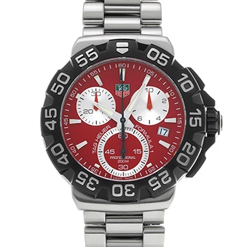 タグ ホイヤー フォーミュラ1 CAH1112.BA0850 レッド メンズ 時計 【中古】【wristwatch】