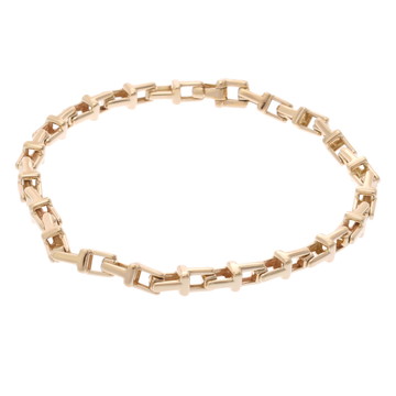 ティファニー Ｔナロー チェーン ブレスレット ゴールド K18イエローゴールド YG レディース ジュエリー 【中古】【jewelry】