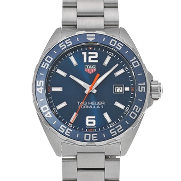 タグ ホイヤー フォーミュラ1 クォーツ WAZ1010.BA0842 ブルー メンズ 時計 【中古】【wristwatch】