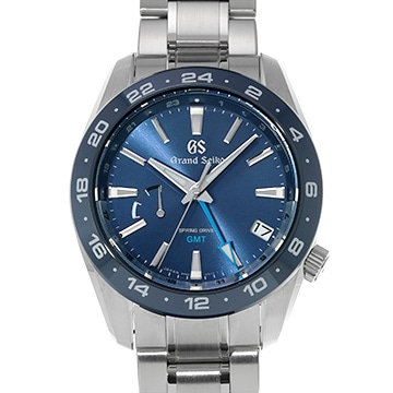 グランドセイコー スポーツコレクション スプリングドライブ GMT SBGE255 ブルー メンズ 時計 【中古】【wristwatch】