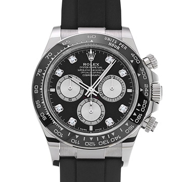 ロレックス コスモグラフ デイトナ 126519LNG ブライトブラック/スチール/ダイヤモンド メンズ 時計 【中古】【wristwatch】