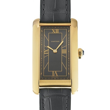 カルティエ タンク アメリカン LM WGTA0295 アンスラサイトグレー レディース 時計 【中古】【wristwatch】