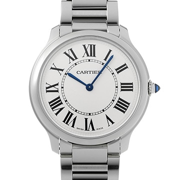 カルティエ ロンド マスト ドゥ カルティエ WSRN0034 シルバー メンズ 時計 【中古】【wristwatch】