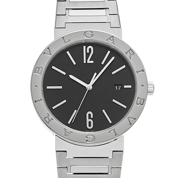 ブルガリ ブルガリブルガリ BB41S ブラック メンズ 時計 【中古】【wristwatch】