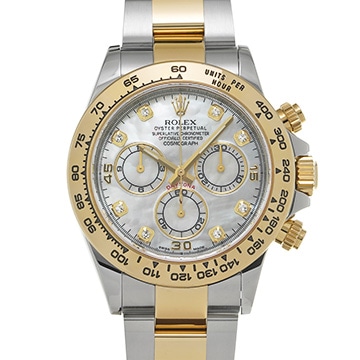 ロレックス コスモグラフ デイトナ 116503NG ホワイトシェル/ダイヤモンド メンズ 時計 【中古】【wristwatch】