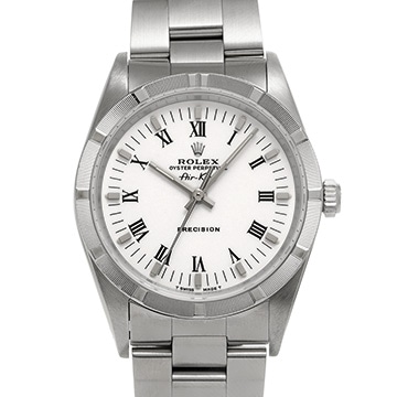 ロレックス エアキング 14010 ホワイト メンズ 時計 【中古】【wristwatch】