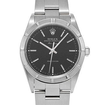ロレックス エアキング 14010M ブラック メンズ 時計 【中古】【wristwatch】