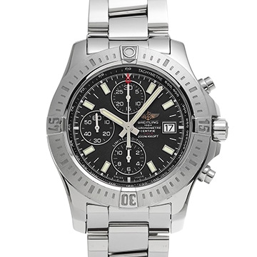 ブライトリング コルト クロノグラフ オートマチック A133884Y/BE68 ブラック メンズ 時計 【中古】【wristwatch】