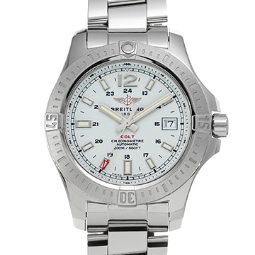 ブライトリング コルト オートマチック 41 A1731311/G820 シルバー メンズ 時計 【中古】【wristwatch】