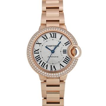 カルティエ バロンブルー ドゥ カルティエ WJBB0066 シルバー メンズ 時計 【中古】【wristwatch】