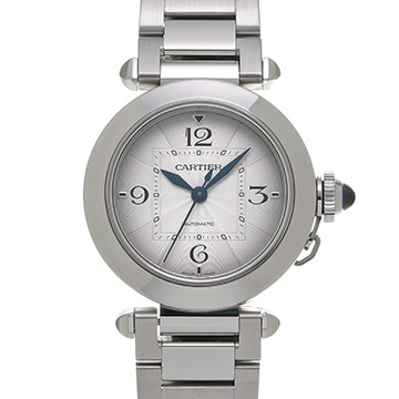 カルティエ パシャ ドゥ カルティエ 35mm WSPA0013 シルバー ユニセックス 時計 【中古】【wristwatch】