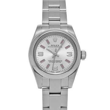 ロレックス オイスターパーペチュアル 176200 シルバー レディース 時計 【中古】【wristwatch】