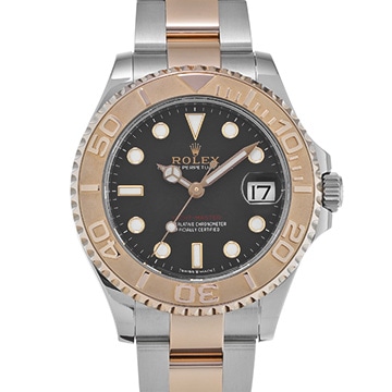 ロレックス ヨットマスター 37 268621 インテンスブラック ユニセックス 時計 【中古】【wristwatch】