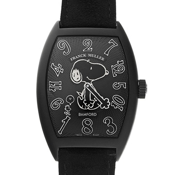 フランクミュラー クレイジー ラブ スヌーピー 7880CHPNTS ブラック メンズ 時計 【中古】【wristwatch】