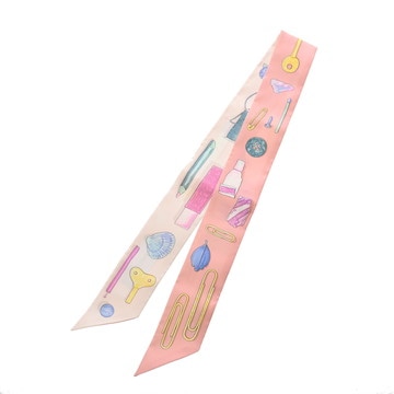 エルメス ツイリー IN THE POCKET マルチカラー 062340S シルク100％ レディース 【新品】【other】
