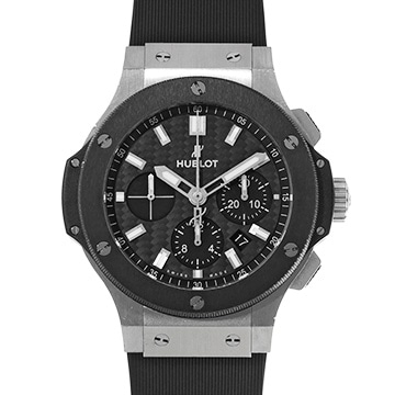 ウブロ ビッグバン エボリューション クロノ 301.SM.1770.RX ブラックカーボン メンズ 時計 【中古】【wristwatch】