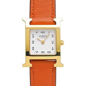エルメス Hウォッチ HH1.201 ホワイト レディース 時計 【中古】【wristwatch】