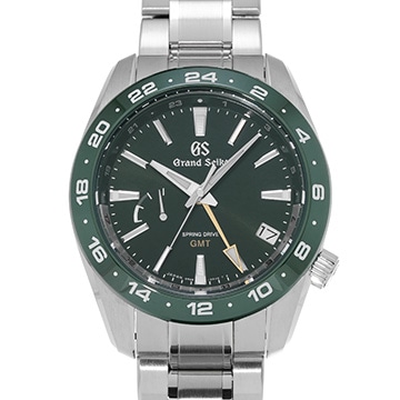 グランドセイコー スポーツコレクション スプリングドライブ GMT SBGE257 グリーン メンズ 時計 【中古】【wristwatch】