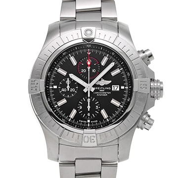 ブライトリング スーパーアベンジャー クロノグラフ 48 A13375101B1A1 ブラック メンズ 時計 【中古】【wristwatch】