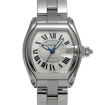 カルティエ ロードスター LM W62000V3 シルバー レディース 時計 【中古】【wristwatch】