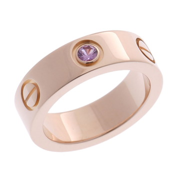 カルティエ ラブリング #49 ゴールド B4064449 K18ピンクゴールド PG レディース ジュエリー 【中古】【jewelry】